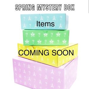 Items from the Jeffree Star mystery boxes SPRING